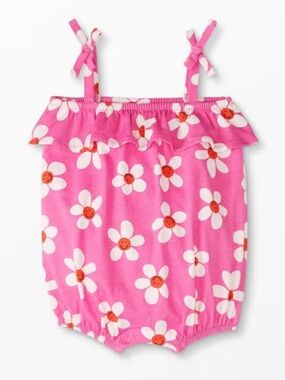 Hanna Andersson Ruffle Bubble Romper